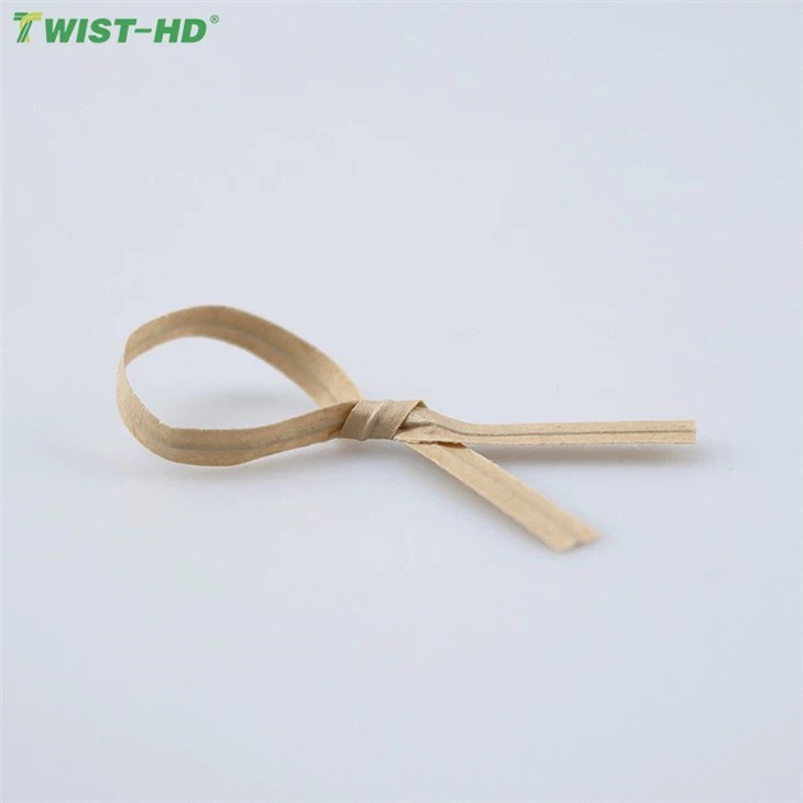 Untearable Paper Twist Ties For Industrial